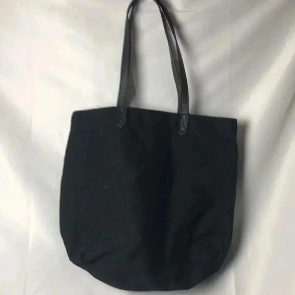 DISNEY BLACK SEQUINED MICKEY MOUSE PUMPKIN CANVAS TOTE TRICK OR TREAT BAG - Picture 8 of 14